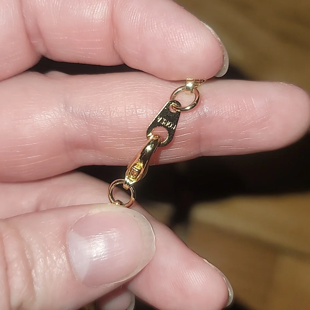 Vintage JCPenny herringbone style necklace - Picture 6 of 11